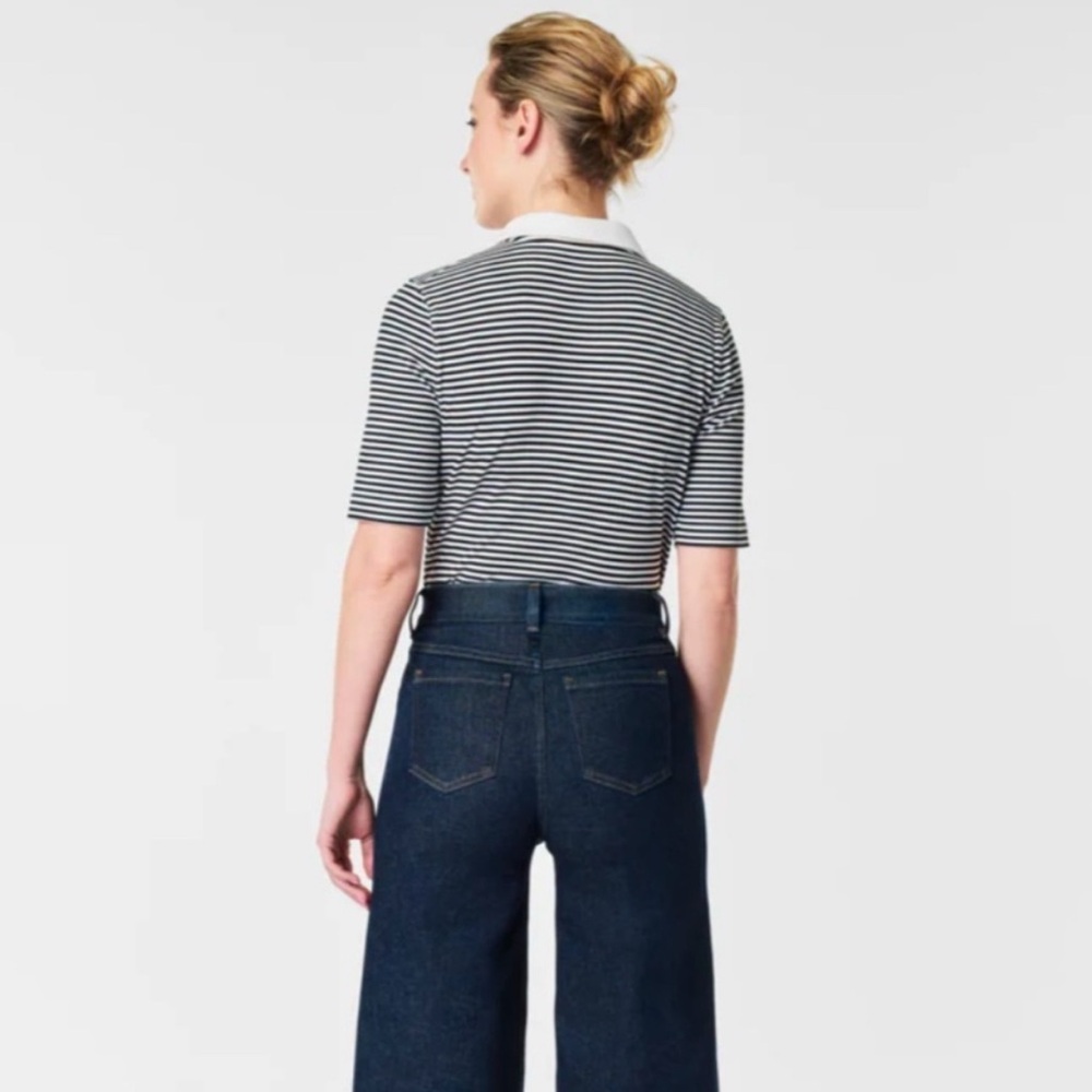 Spanx Polo Ribbed Top - Picture 2 of 4